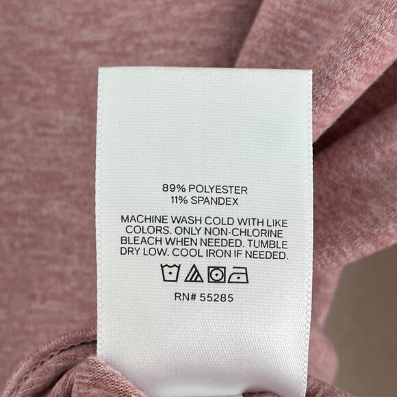 NEW $64 Express Body Contour Womens XL Pink Mock Neck Cutout Bodysuit Top - Picture 8 of 9